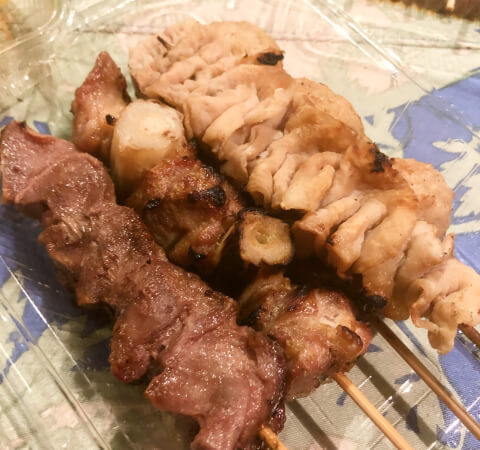 やきとり盛り合わせ（塩）