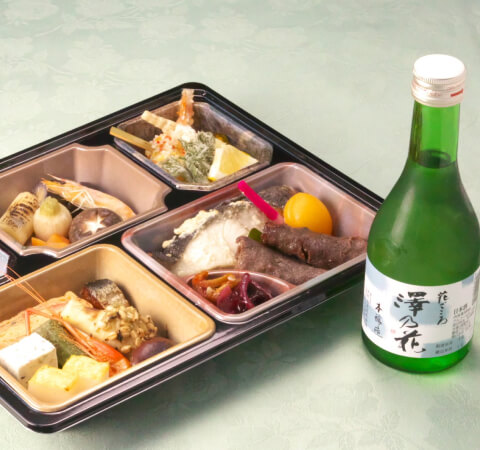 おつまみ弁当日本酒セット